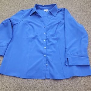 Blue Button Up Shirt